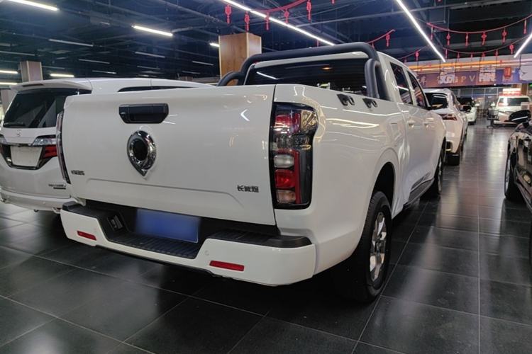 Used Great Wall Poer 2023 2.0T Commercial Version Automatic Diesel 4x4 Navigation Type Long Bed GW4D20M Rear Right 45 Deg