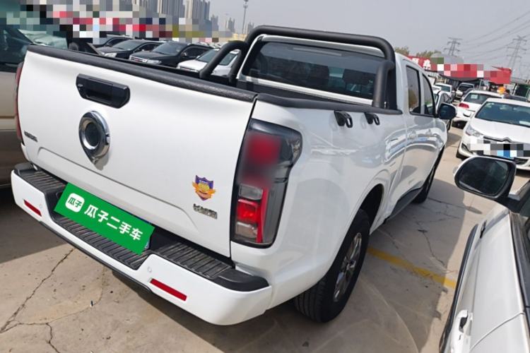 Used Great Wall Poer 2023 2.0T Commercial Version Automatic Diesel 4x4 Elite Long-Box GW4D20M Rear Right 45 Deg