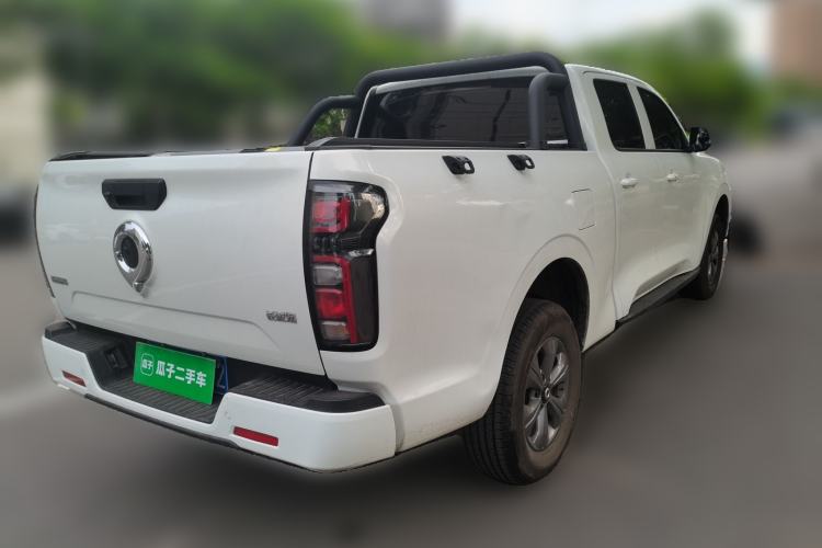 Used Great Wall Poer 2023 2.0T Commercial Version Automatic Gasoline Two-Wheel Drive Elite Trim with Long Bed – GW4C20B Rear Right 45 Deg