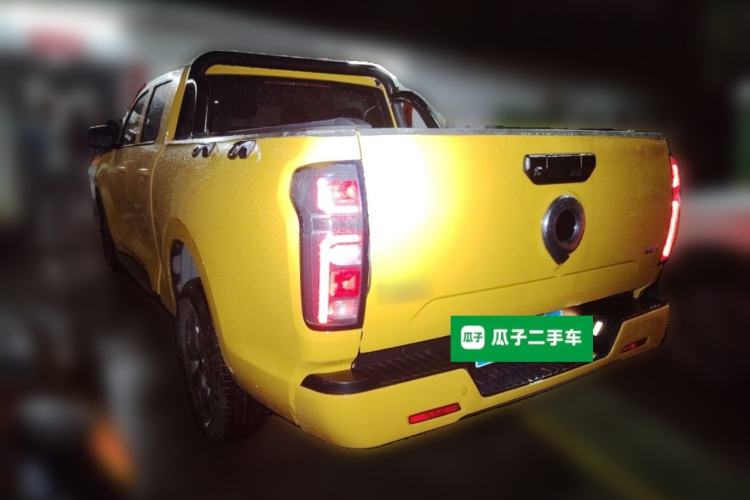 Used Great Wall Poer 2023 2.0T Commercial Version Automatic Diesel Two-Wheel Drive Elite Trim with Long Bed – GW4D20M Rear Left 45 Deg