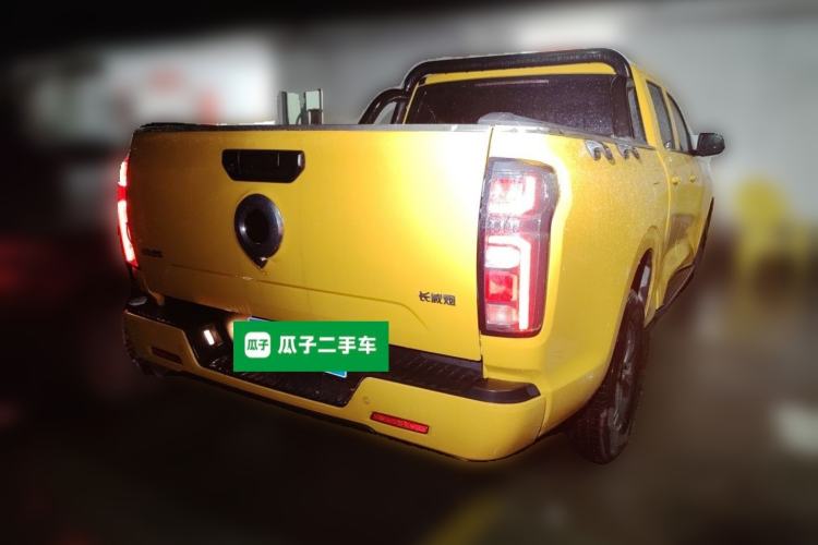 Used Great Wall Poer 2023 2.0T Commercial Version Automatic Diesel Two-Wheel Drive Elite Trim with Long Bed – GW4D20M Rear Right 45 Deg