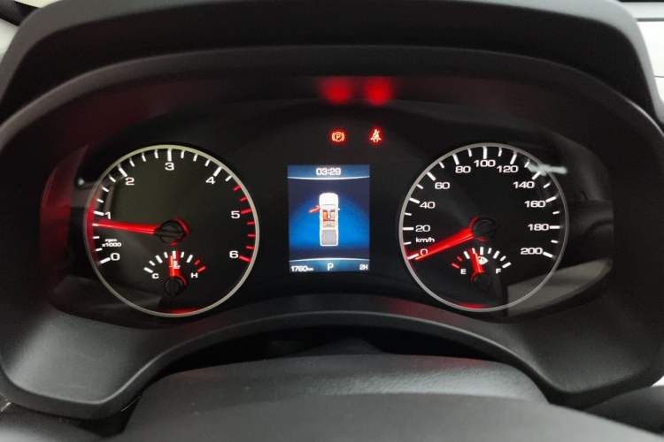 Used Great Wall Poer 2024 2.4T Commercial Version Automatic Diesel 4x4 Elite Edition Instrument Cluster