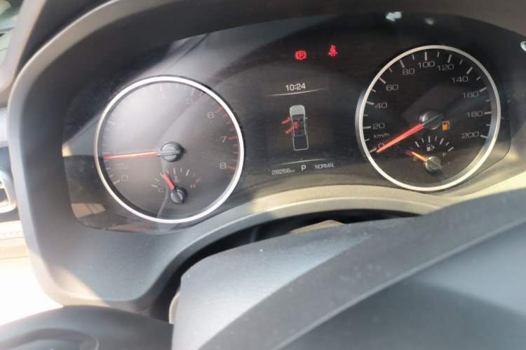 Used Great Wall Poer  Odometer Close Up