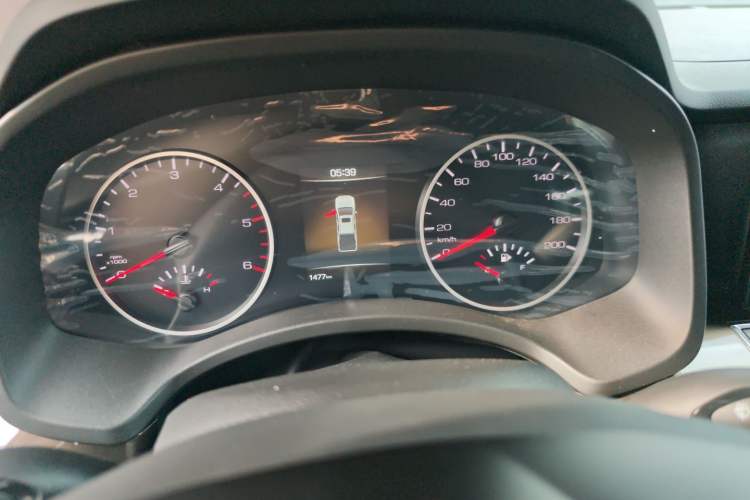 Used Great Wall Poer 2024 2.4T Commercial Version Automatic Diesel Two-Wheel Drive Elite Edition Odometer Close Up