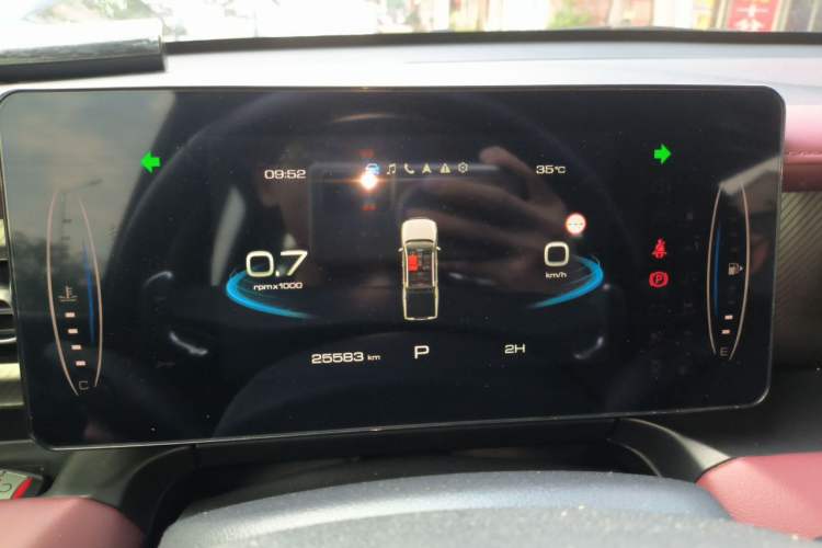 Used Great Wall Poer 2024 2.4T Off-Road Edition Automatic Diesel 4x4 Advanced Version Instrument Cluster