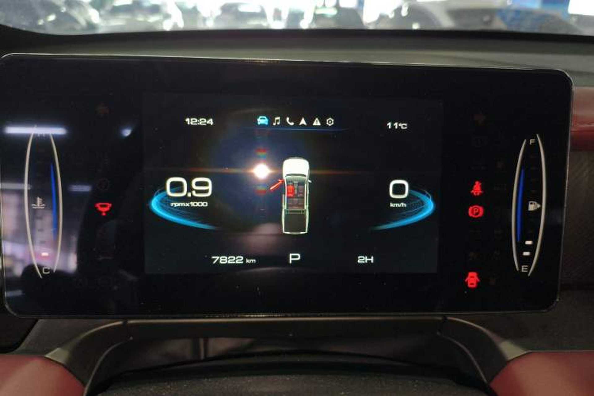 Used Great Wall Poer 2024 2.4T Off-Road Edition Automatic Diesel 4x4 Advanced Version Instrument Cluster