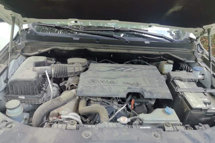 Used Great Wall Poer 2024 2.4T Commercial Version Automatic Diesel Two-Wheel Drive Elite Edition Engine Bay