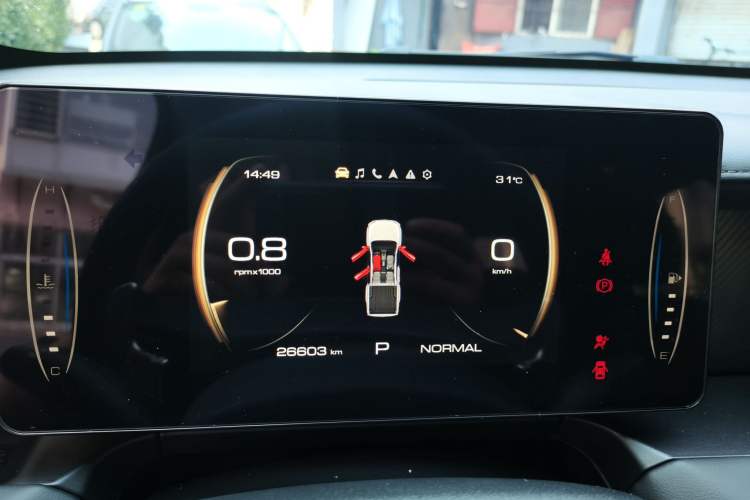 Used Great Wall Poer 2024 2.4T Passenger Version Automatic Diesel 4x4 Comfort Trim Instrument Cluster