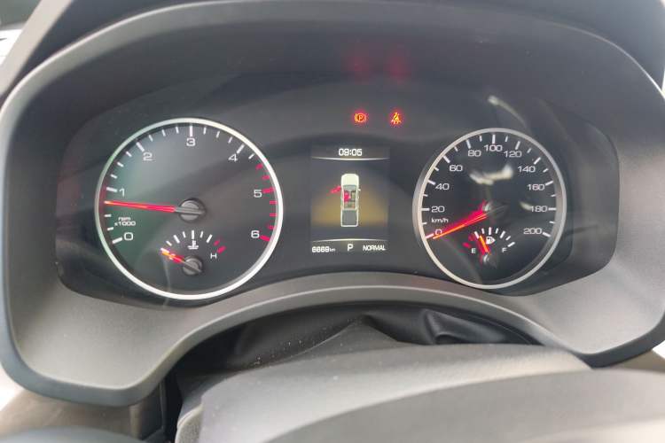 Used Great Wall Poer 2024 2.4T Commercial Version Automatic Diesel Two-Wheel Drive Elite Edition Instrument Cluster