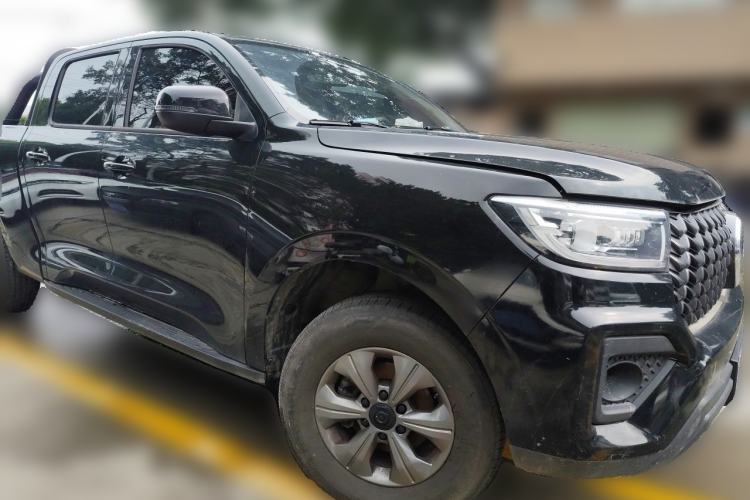 Used Great Wall Poer 2025 2.0T Commercial Pickup Truck Automatic Diesel 4x4 Comfort Edition Front Right 45 Deg