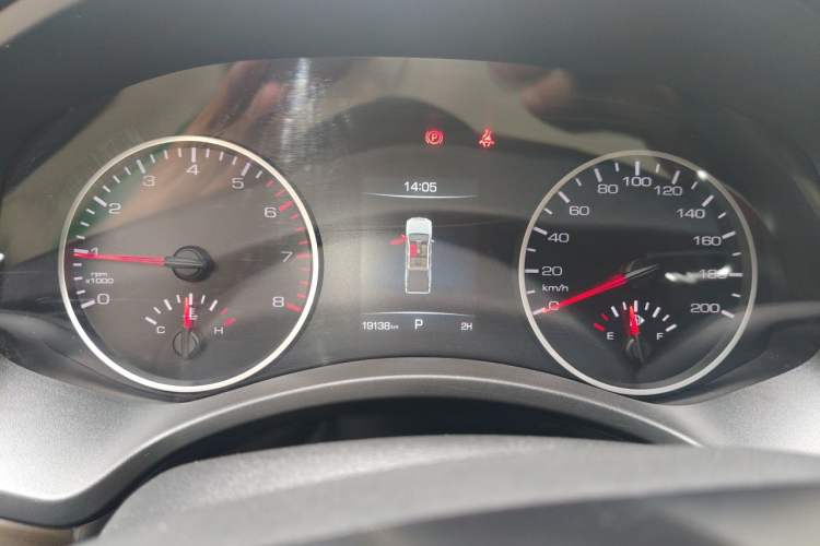 Used Great Wall Poer 2025 2.0T Commercial Pickup Automatic Gasoline 4x4 Comfort Edition Instrument Cluster