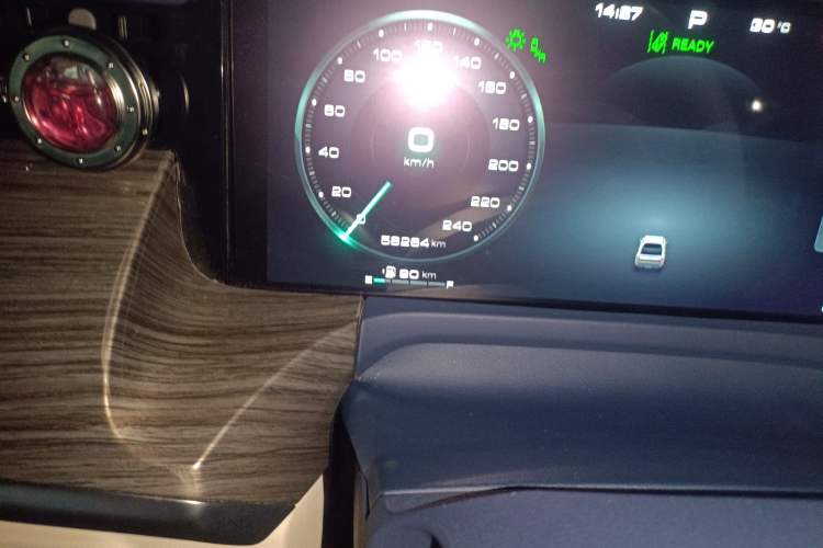Used Great Wall Shanhai Poer 2023 3.0T V6 Gasoline Luxury Towing Edition Odometer Close Up