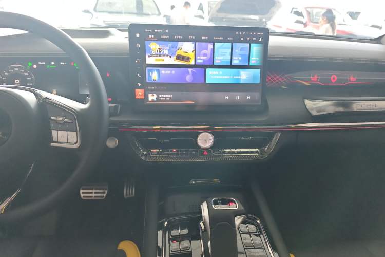 Used Great Wall Shanhai Poer 2023 3.0T V6 Gasoline Performance Edition Audio And AC Panel