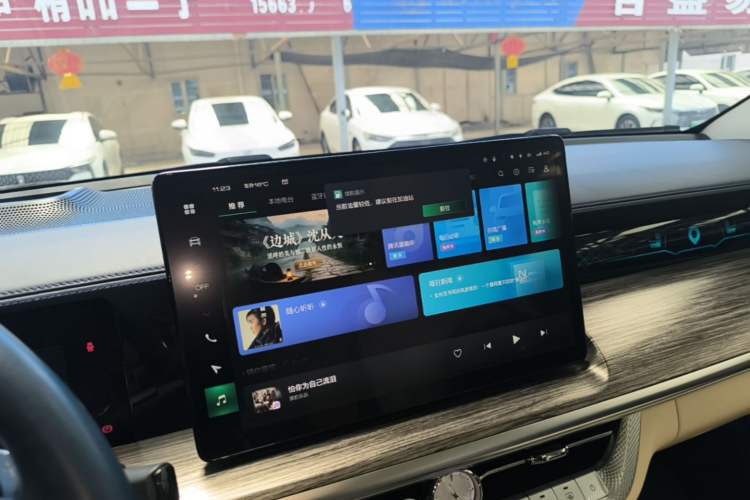 Used Great Wall Shanhai Poer 2023 3.0T V6 Gasoline Luxury Edition Audio And AC Panel