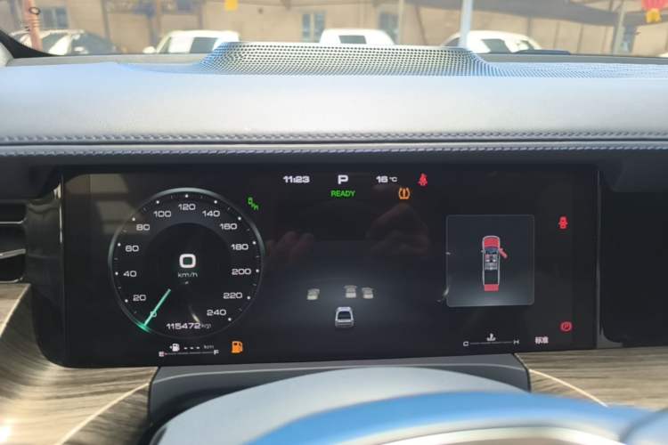 Used Great Wall Shanhai Poer 2023 3.0T V6 Gasoline Luxury Edition Instrument Cluster