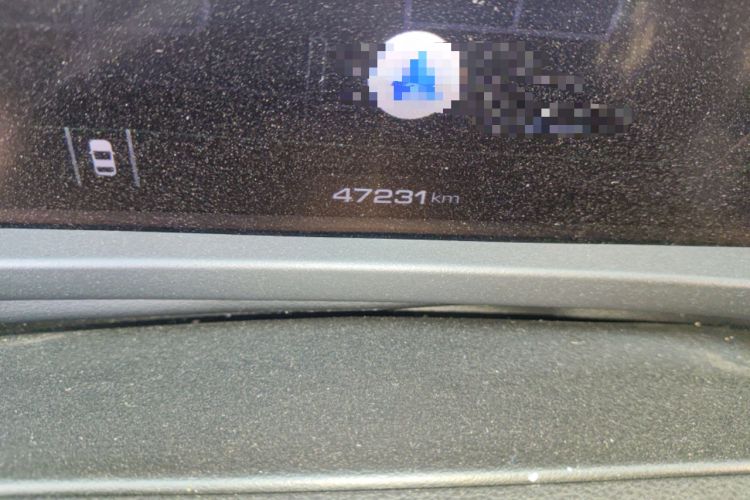 Used Great Wall Shanhai Poer 2023 3.0T V6 Gasoline Performance Edition Odometer Close Up