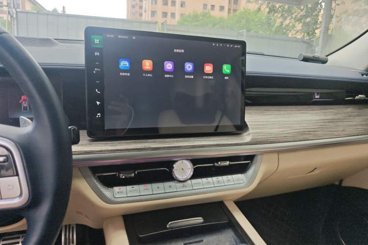 Used Great Wall Shanhai Poer 2023 3.0T V6 Gasoline Extreme Trail Edition Audio And AC Panel