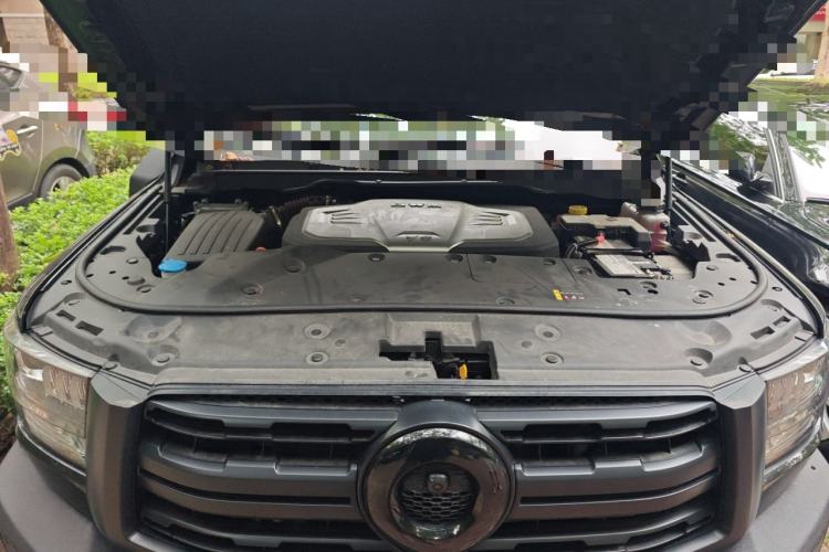 Used Great Wall Shanhai Poer 2023 3.0T V6 Gasoline Performance Edition Engine Bay