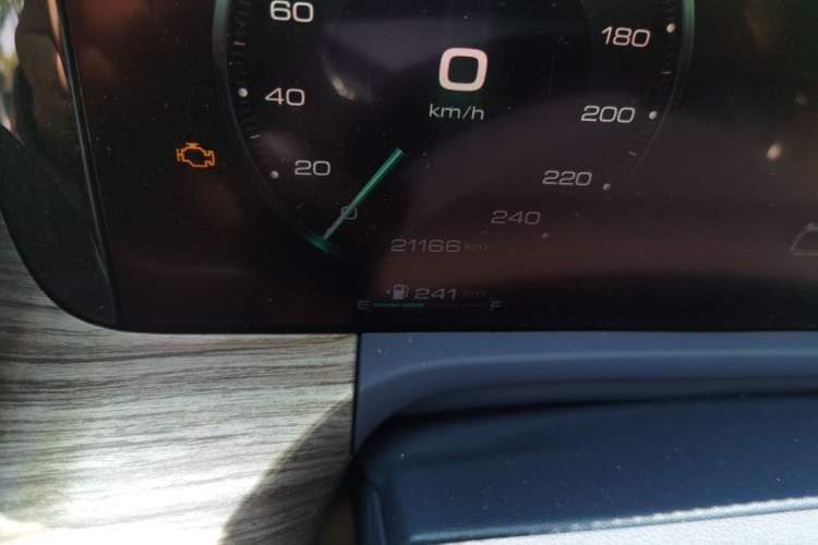Used Great Wall Shanhai Poer 2023 3.0T V6 Gasoline Extreme Edition Odometer Close Up