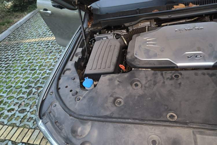 Used Great Wall Shanhai Poer 2023 3.0T V6 Gasoline Extreme Edition Engine Bay Right