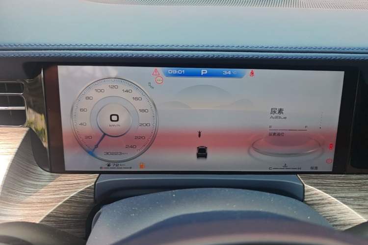 Used Great Wall Shanhai Poer 2023 2.4T Diesel Luxury Edition Instrument Cluster