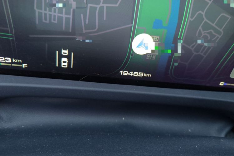 Used Great Wall Shanhai Poer 2023 3.0T V6 Gasoline Extreme Edition Odometer Close Up