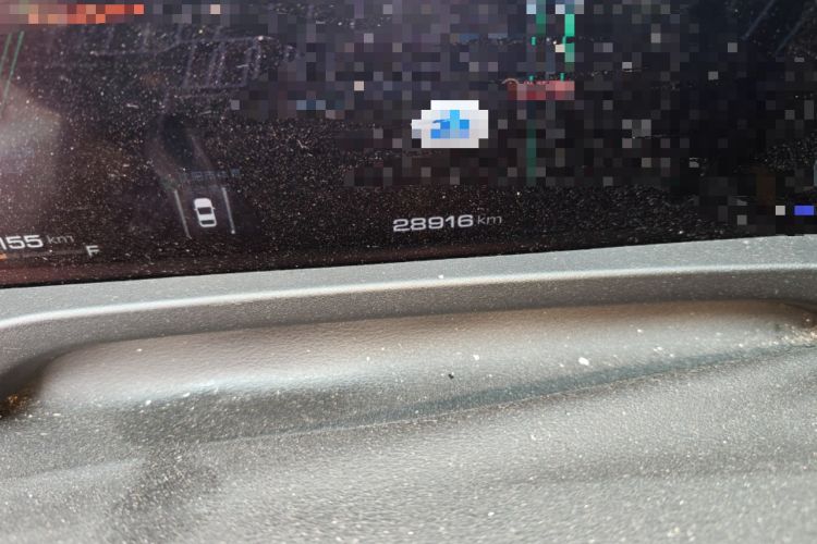 Used Great Wall Shanhai Poer 2023 3.0T V6 Gasoline Performance Edition Odometer Close Up