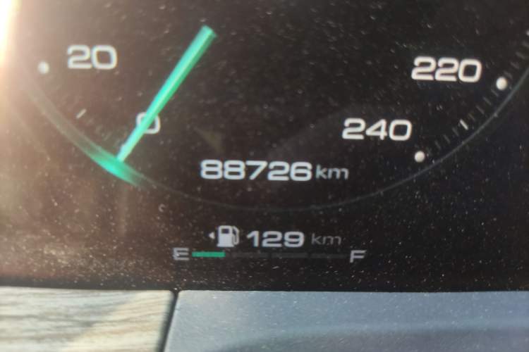 Used Great Wall Shanhai Poer 2023 2.4T Diesel Luxury Edition Odometer Close Up