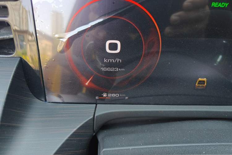Used Great Wall Shanhai Poer 2023 3.0T V6 Gasoline Performance Edition Odometer Close Up