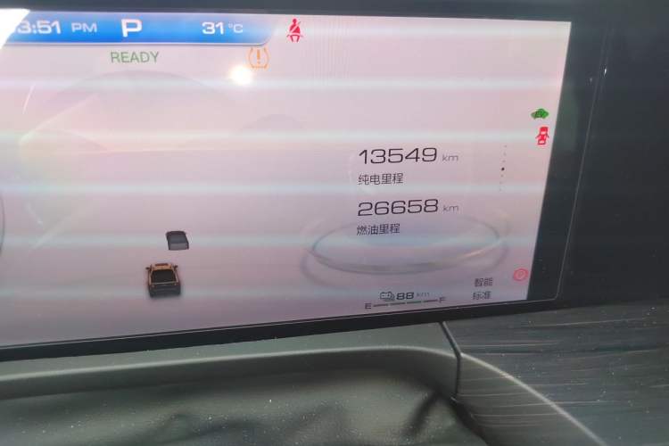 Used Great Wall Shanhai Poer Hi4-T 2025 Hi4-T Performance Edition Odometer Close Up