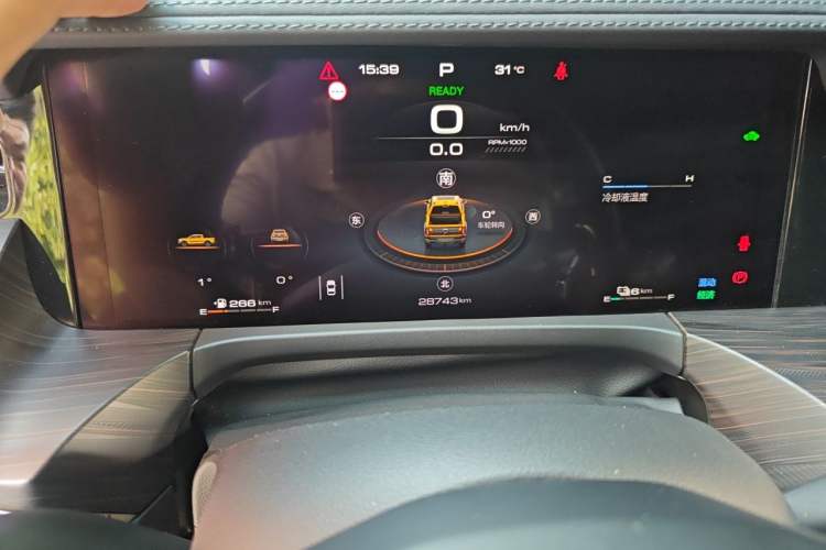 Used Great Wall Shanhai Poer Hi4-T 2025 Hi4-T Performance Edition Odometer Close Up