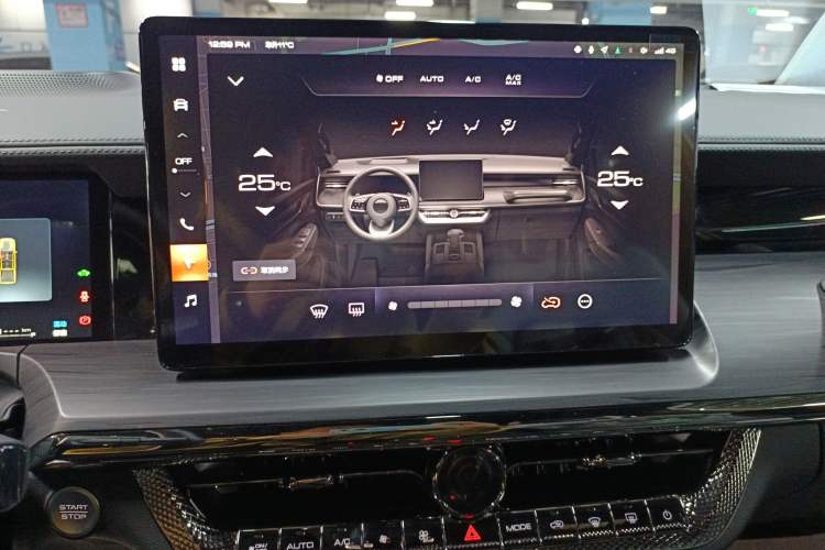 Used Great Wall Shanhai Poer Hi4-T 2025 Hi4-T Performance Edition Audio And AC Panel
