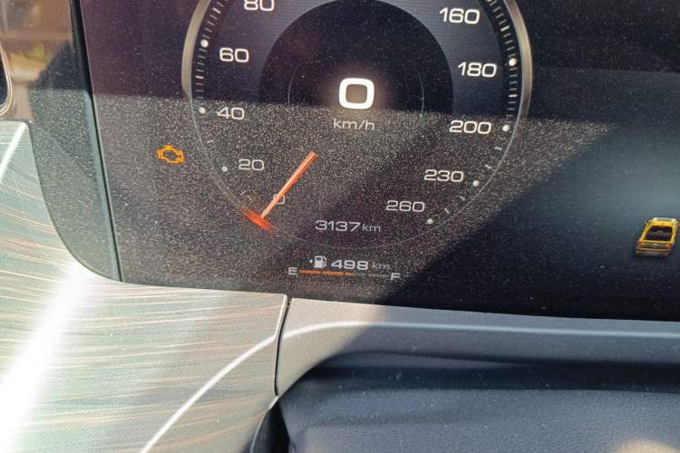 Used Great Wall Shanhai Poer Hi4-T 2025 Hi4-T Performance Edition Odometer Close Up