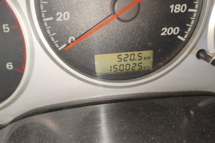 Used Great Wall Wingle 3 2011 2.8T Business Edition Luxury Large Double-Cab Version Odometer Close Up