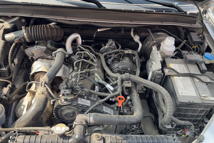 Used Great Wall Wingle 5 2021 2.0T Diesel Two-Wheel Drive Ultra-Value Big Double-Cab China VI GW4D20M Engine Bay