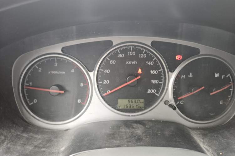 Used Great Wall Wingle 5 2011 2.8T Business Edition Elite Version Odometer Close Up