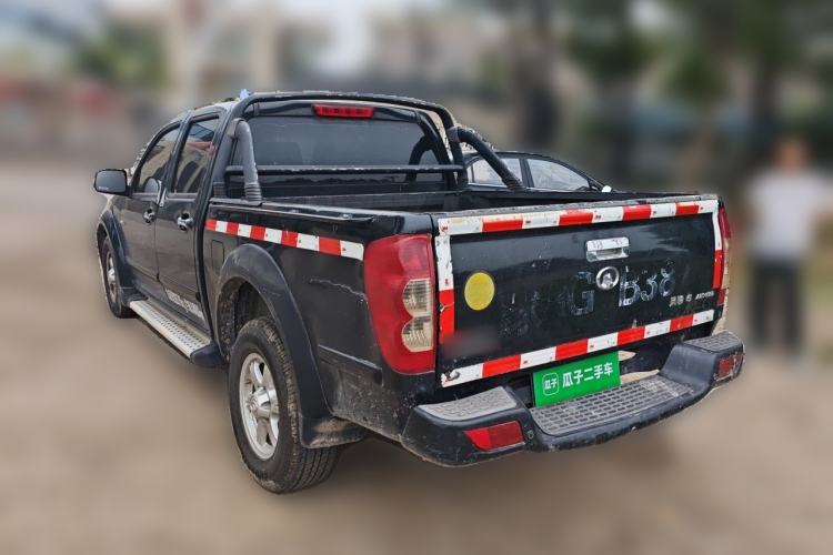 Used Great Wall Wingle 5 2013 2.0T European Version Two-Wheel Drive Navigation Edition 6MT Big Double-Cab GW4D20B Rear Left 45 Deg
