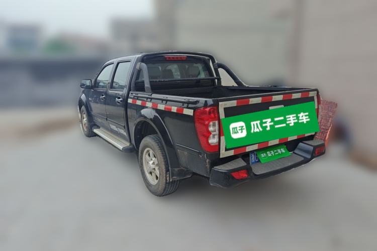 Used Great Wall Wingle 5 2013 2.0T European Version Two-Wheel Drive Navigation Edition 6MT Big Double-Cab GW4D20B Rear Left 45 Deg