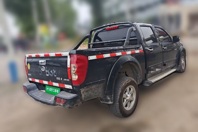 Used Great Wall Wingle 5 2013 2.0T European Version Two-Wheel Drive Navigation Edition 6MT Big Double-Cab GW4D20B Rear Right 45 Deg