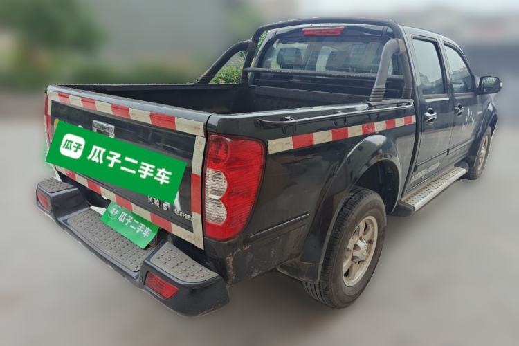 Used Great Wall Wingle 5 2013 2.0T European Version Two-Wheel Drive Navigation Edition 6MT Big Double-Cab GW4D20B Rear Right 45 Deg