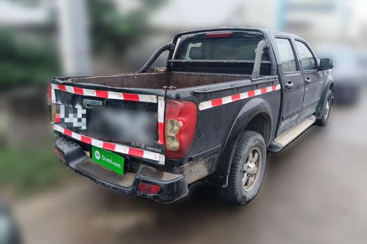 Used Great Wall Wingle 5 2013 2.0T European Version Two-Wheel Drive Elite Edition 6MT Big Double Cab GW4D20B Rear Right 45 Deg