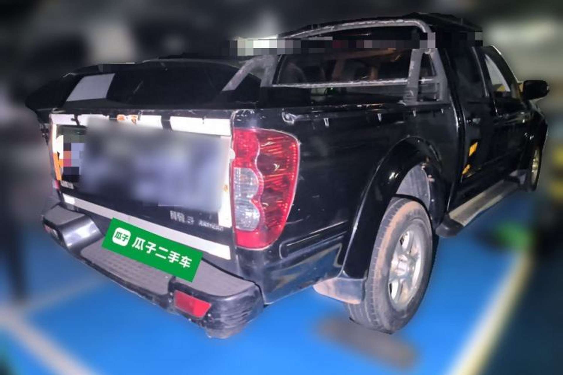 Used Great Wall Wingle 5 2013 2.0T European Version Two-Wheel Drive Elite Edition 6MT Big Double Cab GW4D20B Rear Right 45 Deg