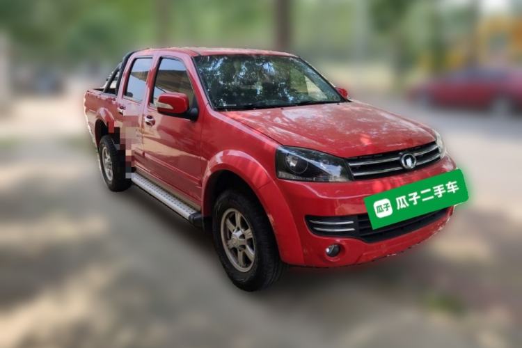 Used Great Wall Wingle 5 2013 2.0T European Version Two-Wheel Drive Elite Edition 6MT Compact Double-Cab GW4D20B Front Right 45 Deg