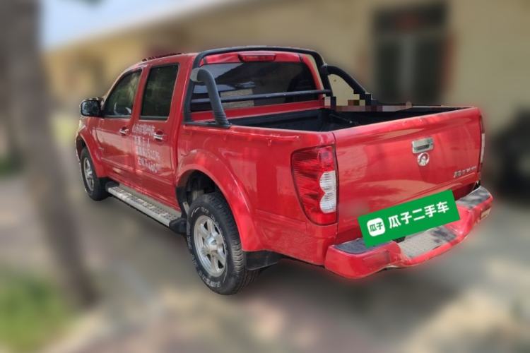 Used Great Wall Wingle 5 2013 2.0T European Version Two-Wheel Drive Elite Edition 6MT Compact Double-Cab GW4D20B Rear Left 45 Deg