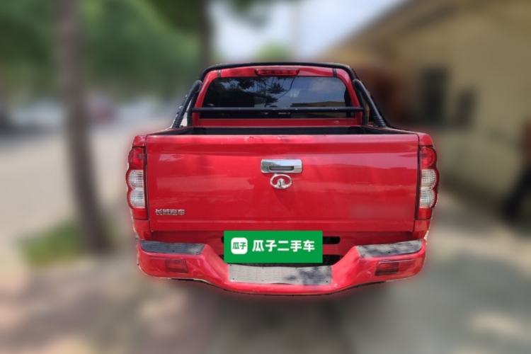Used Great Wall Wingle 5 2013 2.0T European Version Two-Wheel Drive Elite Edition 6MT Compact Double-Cab GW4D20B Rear
