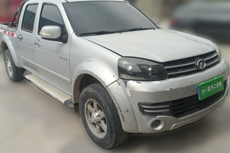 Used Great Wall Wingle 5 2013 2.8T European Version Two-Wheel Drive Elite Version Big Double-Cab GW2.8TC Front Right 45 Deg
