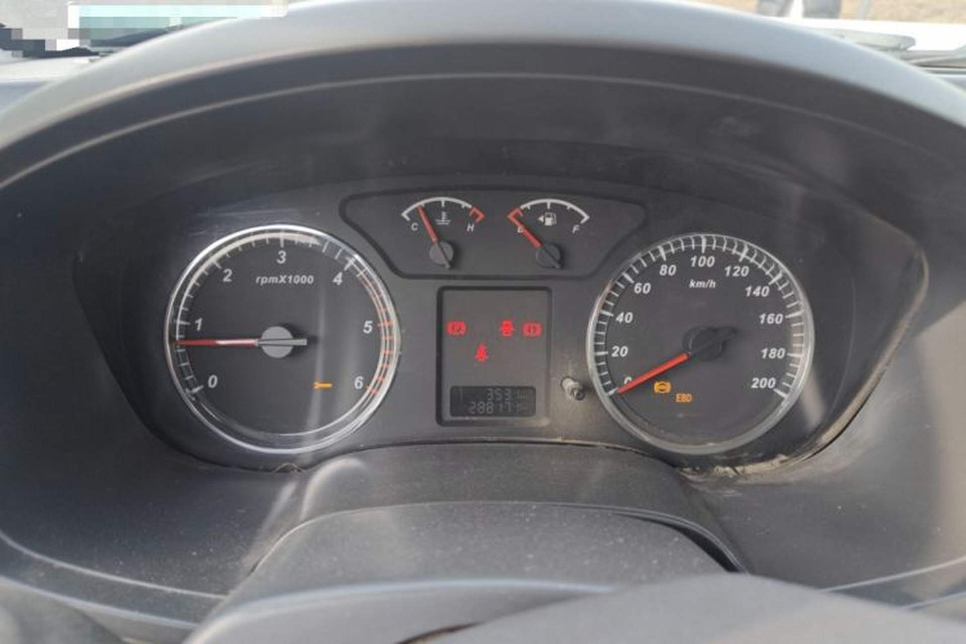 Used Great Wall Wingle 5 2013 2.0T European Edition Four-Wheel Drive Elite Model 6MT Big Double-Cab GW4D20B Instrument Cluster