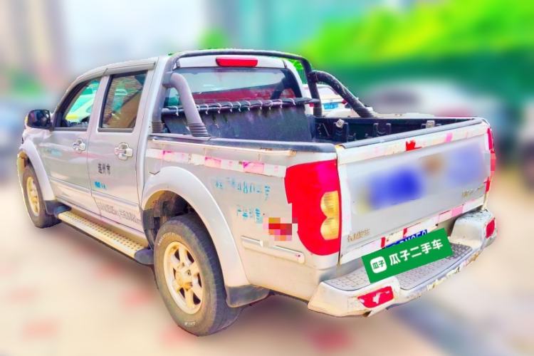 Used Great Wall Wingle 5 2013 2.0T European Version Two-Wheel Drive Navigation Edition 6MT Small Double-Cab GW4D20B Rear Left 45 Deg