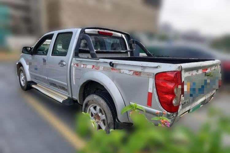 Used Great Wall Wingle 5 2013 2.0T European Version Two-Wheel Drive Elite Edition 6MT Big Double Cab GW4D20B Rear Left 45 Deg