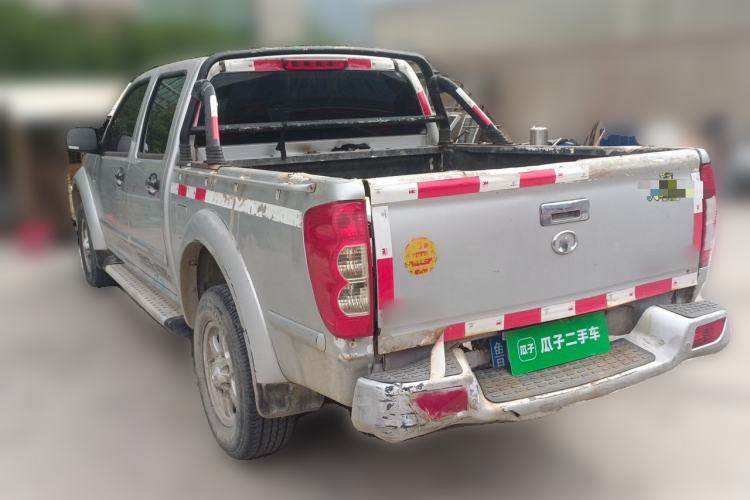 Used Great Wall Wingle 5 2013 2.8T European Version Two-Wheel Drive Elite Version Big Double-Cab GW2.8TC Rear Left 45 Deg